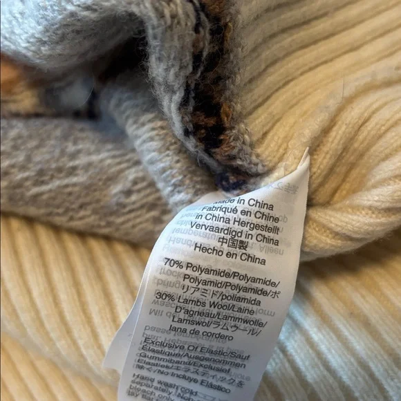 J. Crew Snowflake Wool Sweater - Picture 5 of 6